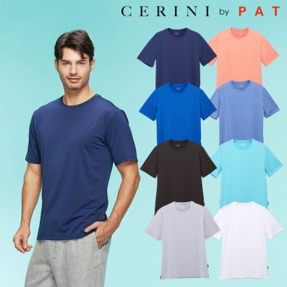 [홈쇼핑상품] [CERINI BY PAT] 남성/여성 올데이 반팔 티셔츠 8종 택1 (2장이상 구매가능) (업체별도 무료배송)