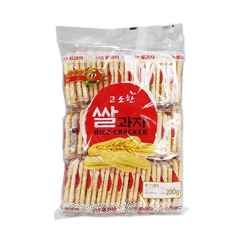 고소한 쌀과자 200g x 4봉 (업체별도 무료배송)