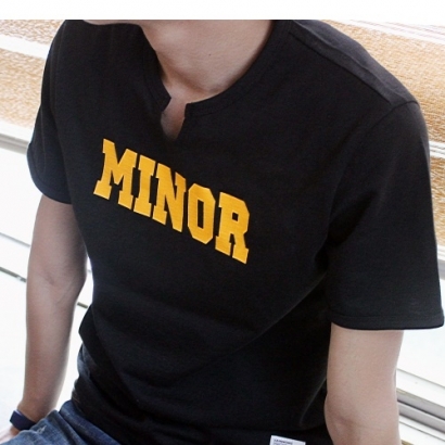 [밴웍스] MINOR 티셔츠 V15TS043 멜란지그레이 (S/M 사이즈) (업체별도 무료배송)