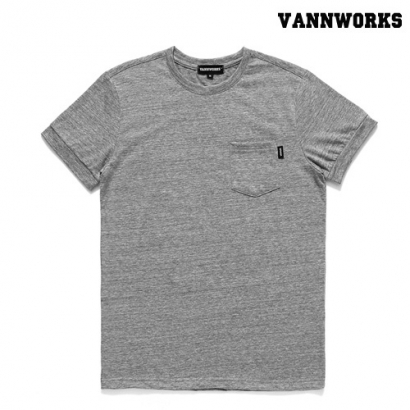 [밴웍스] VOCASI 포켓 티셔츠 V14TS037 2종 택1 (M 사이즈) (업체별도 무료배송)